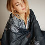 Personalised Cashmere Lace Embedded Scarf, thumbnail 2 of 12