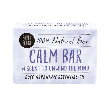 100% Natural Calm Bar Soap Vegan And Plastic Free, 5 of 6