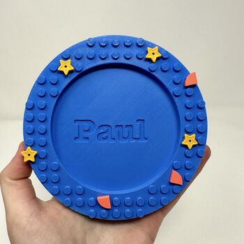 Personalised Lego Compatible Coaster, 8 of 11