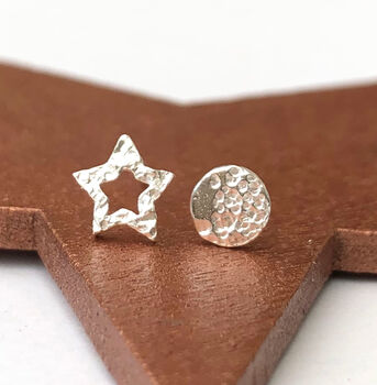 Pair Your Own Mini Star And Moon Earrings, 6 of 12