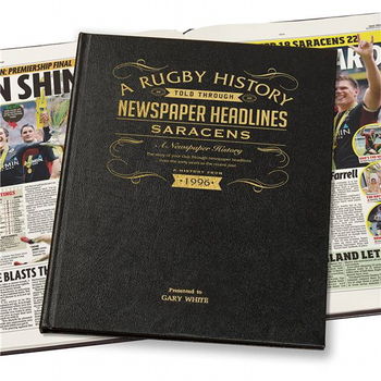 Personalised Rugby Team Gift Book, 5 of 7