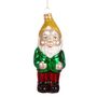 Glass Garden Gnome Shaped Bauble, thumbnail 2 of 2