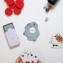 Personalised Foiled Hearts Name Playing Cards In A Tin, thumbnail 1 of 8
