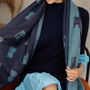 Spy Cat Cashmere Blend Scarf, thumbnail 12 of 12