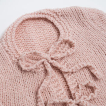 Lucy Cardigan Easy Knitting Kit, 5 of 10