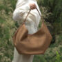 Genuine Leather Designer Tote Handbag Elisa, thumbnail 5 of 7