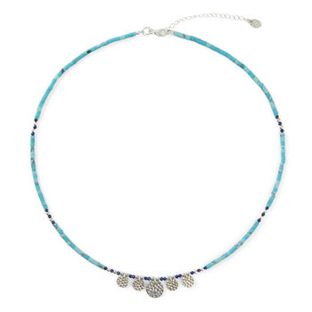 Istanbul Silver Turquoise And Lapis Lazuli Necklace, 2 of 10