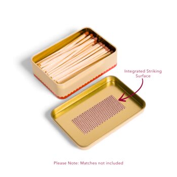 Match Tin Storage Box Candle Home Accessory Matches Wedding Anniversary | The Perfect Match, 3 of 6
