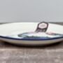 Blue And White Crab Patterned Plate, thumbnail 3 of 3