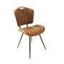Austin Tan Brown Set Of Two Dining Chairs, thumbnail 3 of 6