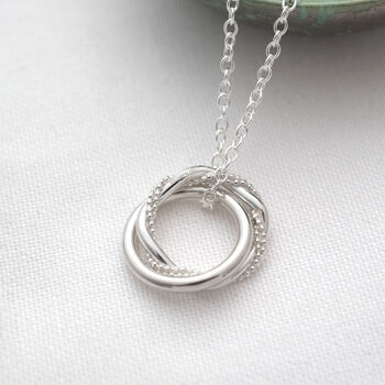 Sterling Silver 21st Birthday Necklace Hallmarked, 5 of 11