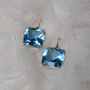 Big And Bold 18ct Topaz Earrings, thumbnail 7 of 7