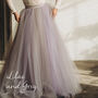 Blush Pink Wedding Skirt | Maxi Tulle Skirt For Women, thumbnail 8 of 12