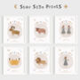 Personalised Cancer Star Sign Print, thumbnail 3 of 4