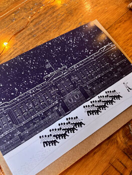 London Christmas Cards Illustrated Festive Pack Of Five, 8 of 9