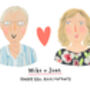 Personalised Illustrated Family Portrait, thumbnail 10 of 11