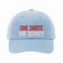 She Shots She Scores Cap For Football World Cup, thumbnail 3 of 4