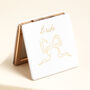 Wedding Bridal Bow Compact Mirror, thumbnail 1 of 3