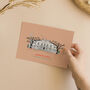 Personalised Hand Drawn Colour Wedding Venue Illustration, thumbnail 1 of 7