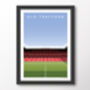 Manchester United Old Trafford Sir Alex Ferguson Poster, thumbnail 8 of 8