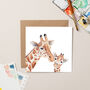 Mother's Day Giraffe Card, thumbnail 1 of 2