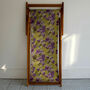 Amberley Floral Deckchair Purple, thumbnail 1 of 3