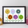 Personalised Family Flowers Print Family Gift, thumbnail 10 of 12