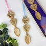 New Baby Engraved Welsh Love Spoon, thumbnail 1 of 3