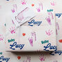 Personalised Baby Footprint Wrapping Paper, thumbnail 5 of 5