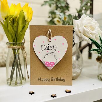 Personalised Granddaughter Birthday Card Cake Keepsake, 2 of 6