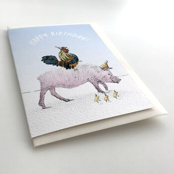 Farmyard Animals Birthday Card, 2 of 6