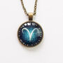 Zodiac Star Sign Necklace Jewellery Tarot Gift, thumbnail 2 of 8