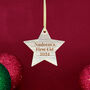 Personalised First Eid Hanging Star Decoration, thumbnail 2 of 2