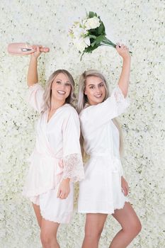 Olivia Non Personalised Blush Robe, 2 of 3