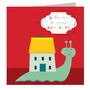 New Home Snail Card, thumbnail 2 of 5