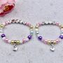 Personalised Heart Charm Bracelet Star Of The Week Bracelet, thumbnail 11 of 11