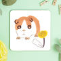 Guinea Pigs Drinks Coasters, thumbnail 6 of 7