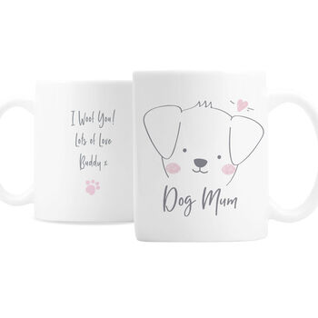 Personalised Dog Mum Mug, 2 of 3