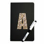 Contemporary Alphabet Glitter Sticker, thumbnail 1 of 6