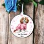 Personalised Cavalier King Charles Love Decoration, thumbnail 2 of 2