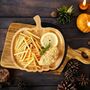 Wooden Pumpkin Shaped Halloween And Autumn Charcuterie Board, thumbnail 6 of 6