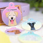 Premium Dog Name Tag Personalised Ombre, thumbnail 3 of 12