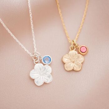 Forget Me Not Personalised Pendant Necklace, 2 of 7
