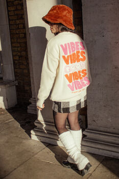 Good Vibes Tufted Jumper, 2 of 7