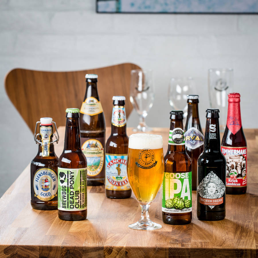 10 Brilliant Craft Beers By Beer Hawk | Notonthehighstreet.com