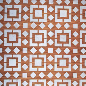 Kasbah Floor Stencil For Floors, Walls And Fabric, 4 of 5
