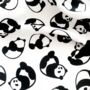 Panda Print Recycled Fleece Blanket, thumbnail 3 of 3