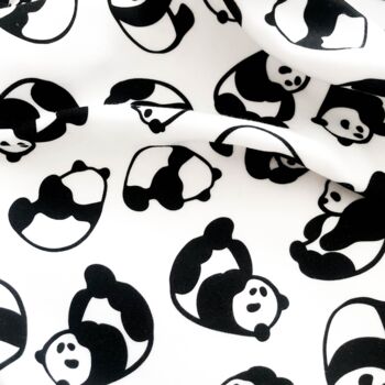 Panda Print Recycled Fleece Blanket, 3 of 3