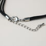 Engraved Circle Pendant Necklace, thumbnail 2 of 3