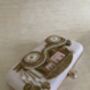 Doli Car Pink Handcrafted Rectangular Clutch Bag, thumbnail 6 of 10